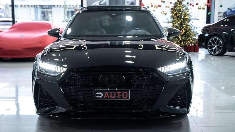 Usata Audi RS6 Ambiente 600 CV (441 kW) 2021 Nero metallizzato mythosmate Station wagon