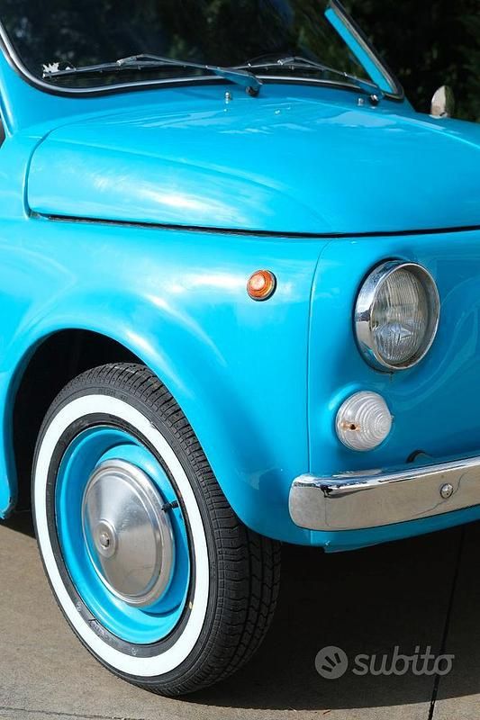 Usata Fiat 500 1960 Blu Utilitaria
