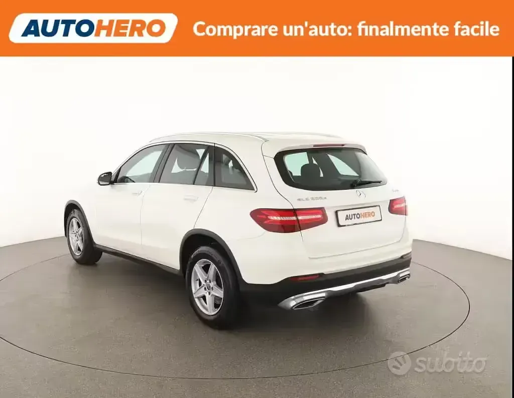 Usata Mercedes GLC220 Exclusive 170 CV (125 kW) 2016 Bianco SUV