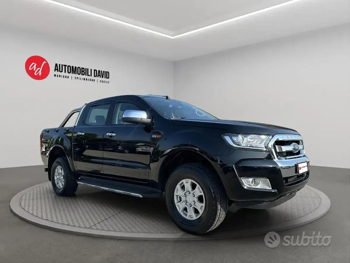 Usata Ford Ranger 160 CV (117 kW) 2018 Nero Pick-up