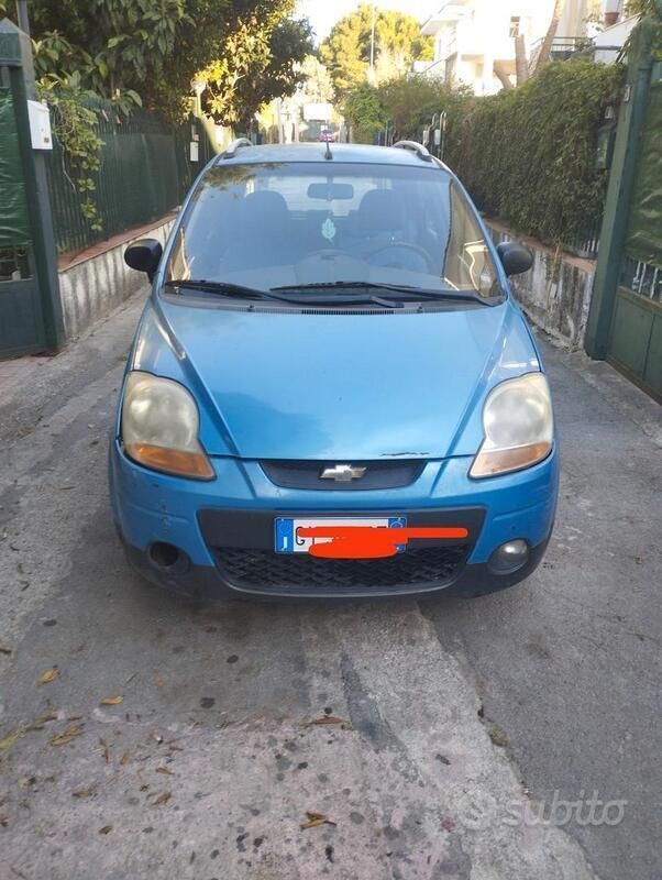 Usata Chevrolet Matiz 2008 Blu Utilitaria