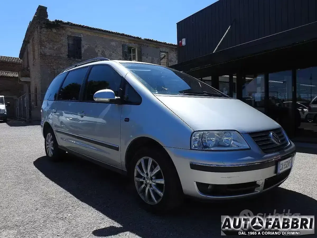 Usata VW Sharan Comfortline 131 CV (96 kW) 2006 Grigio Monovolume