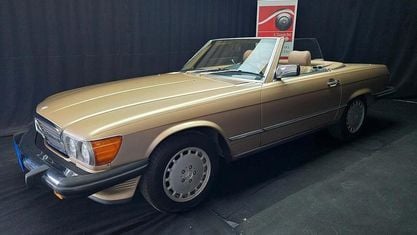 Occasion Mercedes 560 265 ch (194 kW) 1986 Doré Cabriolet