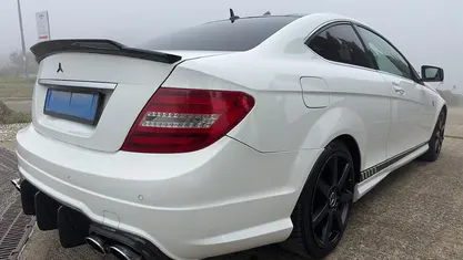 Usata Mercedes C220 Avantgarde 169 CV (124 kW) 2015 Bianco Coupé