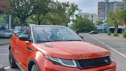 Gebraucht Land Rover Range Rover evoque 180 PS (132 kW) 2017 Orange Cabrio