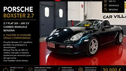 Usata Porsche Boxster 245 CV (180 kW) 2006 Bluazzurro Cabrio