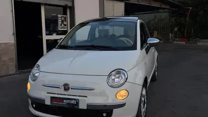 Usata Fiat 500 Lounge 75 CV (55 kW) 2008 Bianco Berlina