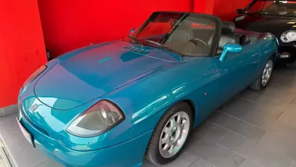 Usata Fiat Barchetta 131 CV (96 kW) 2003 Blu Cabrio