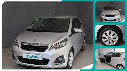 Argento Usata 2023 Peugeot 108 Style Due volumi | 10.890 € (Buon prezzo)