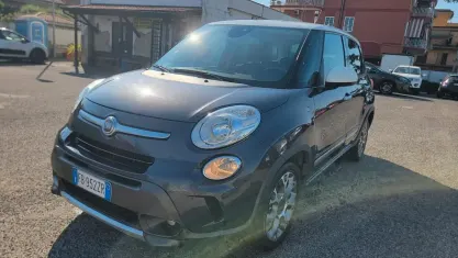 Usata Fiat 500L Trekking 105 CV (77 kW) 2014 Grigio Monovolume