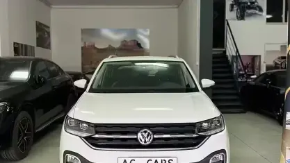 Käytetty VW T-Cross Style 95 HP (69 kW) 2020 Valkoinen Katumaasturi