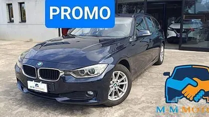 Usata BMW 318 Efficient Dynamics 143 CV (105 kW) 2015 Blu Station wagon