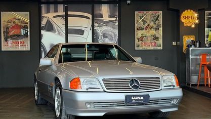 Usata Mercedes SL600 394 CV (289 kW) 1993 Grigio Cabrio