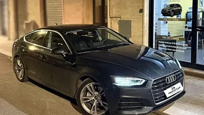 Usata Audi A5 Design 190 CV (139 kW) 2018 Grigio Coupé