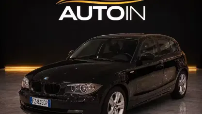 Usata BMW 120 Sport Line 177 CV (130 kW) 2008 Nero Utilitaria