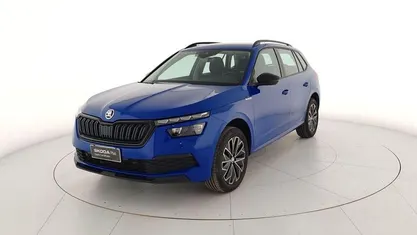 Usata Skoda Kamiq 110 CV (80 kW) 2023 Blu metallizzato SUV