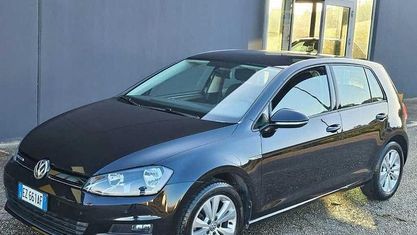 Brugt VW Golf VII Trendline 110 HK (80 kW) 2015 Sort Sedan