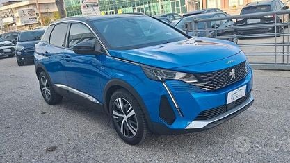 Begagnad Peugeot 3008 Allure 131 HK (96 kW) 2021 Blå SUV
