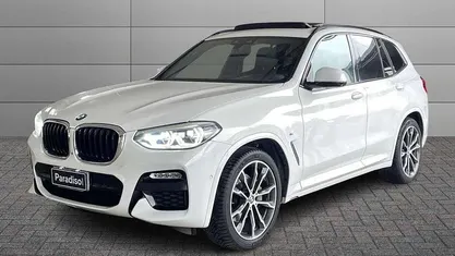 Usata BMW X3 M Sport 231 CV (169 kW) 2018 Bianco SUV