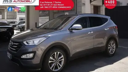 Usata Hyundai Santa Fe Comfort 197 CV (144 kW) 2015 Grigio SUV