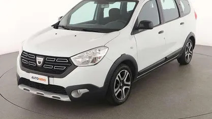 Usata Dacia Lodgy 107 CV (78 kW) 2018 Bianco Monovolume