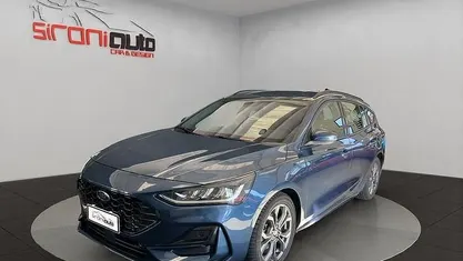 Begagnad Ford Focus ST-Line 125 HK (91 kW) 2023 Blå Kombi