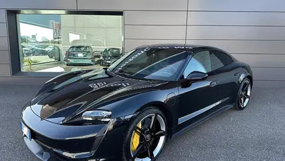 Usata Porsche Taycan Turbo S 559 kW (761 CV) 2020 Nero Berlina