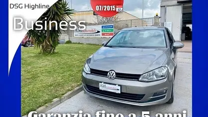 Usata VW Golf VII Highline 110 CV (80 kW) 2015 Grigio Berlina