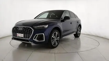 Usata Audi Q5 Sportback S-line plus 204 CV (150 kW) 2021 Blu SUV