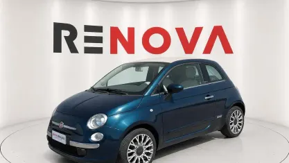 Usata Fiat 500C Lounge 69 CV (50 kW) 2015 Blu Cabrio