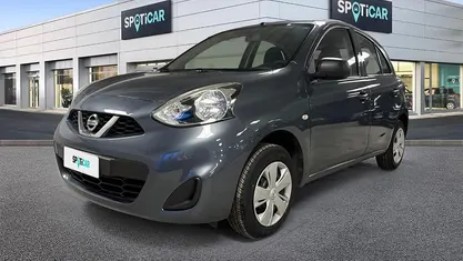 Usata Nissan Micra Visia 80 CV (58 kW) 2016 Grigio Utilitaria