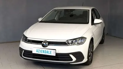 Usata VW Polo Life 80 CV (58 kW) 2023 Bianco Utilitaria