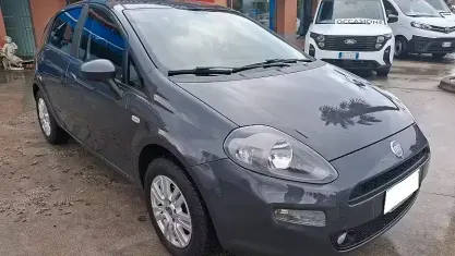 Usata Fiat Punto Lounge 69 CV (50 kW) 2014 Grigio Utilitaria