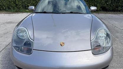 Usata Porsche Boxster 220 CV (161 kW) 2001 Grigio Cabrio