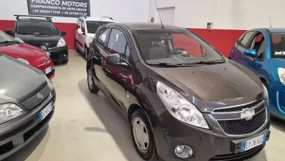 Usata Chevrolet Spark 68 CV (50 kW) 2012 Marrone Utilitaria