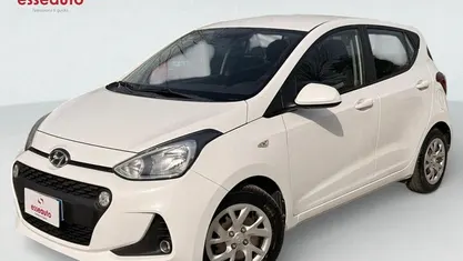 Usata Hyundai i10 Style 67 CV (49 kW) 2018 Bianco Utilitaria