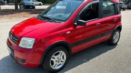 Usata Fiat Panda 60 CV (44 kW) 2008 Rosso Utilitaria