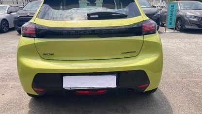 Nuova Peugeot 208 Style 110 CV (80 kW) 2025 Giallo Utilitaria