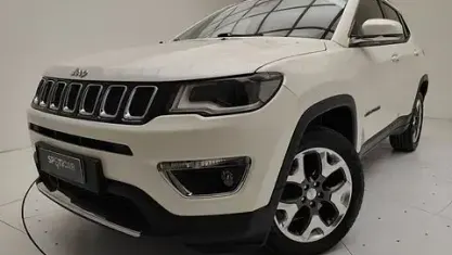 Usata Jeep Compass Limited 140 CV (102 kW) 2018 Bianco SUV