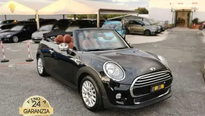 Usata Mini Cooper D Cabriolet 116 CV (85 kW) 2016 Nero Cabrio