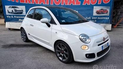 Usata Fiat 500S 85 CV (62 kW) 2015 Bianco Utilitaria