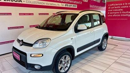 Usata Fiat Panda 4x4 S 75 CV (55 kW) 2014 Bianco pastello Utilitaria