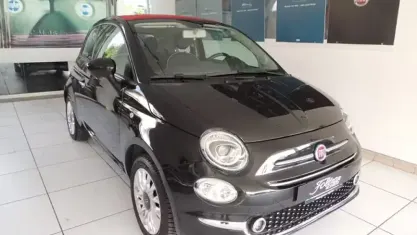 Usata Fiat 500C Lounge 69 CV (50 kW) 2016 Nero Cabrio