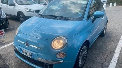 Usata Fiat 500 Lounge 86 CV (63 kW) 2010 Blu Berlina
