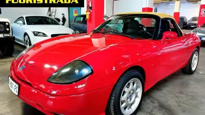 Usata Fiat Barchetta 131 CV (96 kW) 1998 Rosso Cabrio