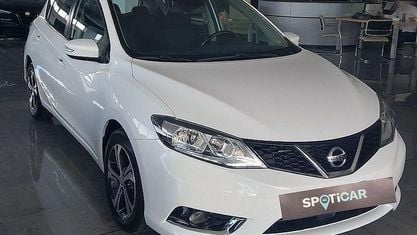 Gebraucht Nissan Pulsar Acenta 110 PS (80 kW) 2015 Weiß Kleinwagen