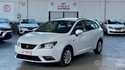 Usata Seat Ibiza ST FR 90 CV (66 kW) 2014 Bianco Station wagon
