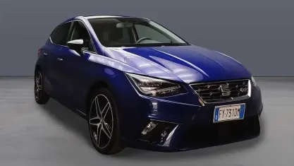 Usata Seat Ibiza FR 90 CV (66 kW) 2019 Blu Utilitaria