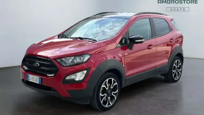 Usata Ford Ecosport Active 125 CV (91 kW) 2022 Fantastic red SUV