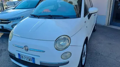 Usata Fiat 500 Lounge 69 CV (50 kW) 2008 Bianco Berlina